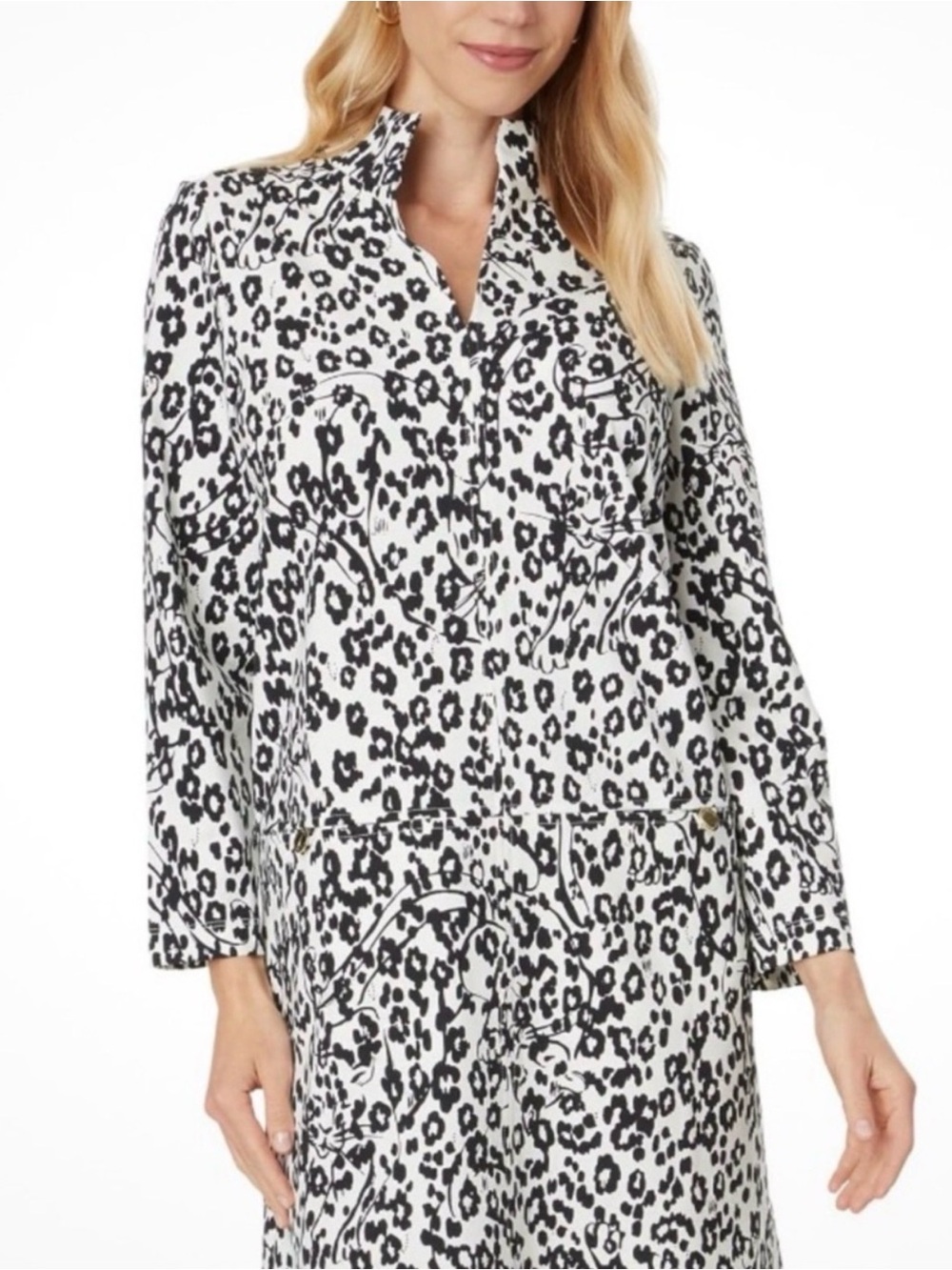 Lilly Pulitzer Rosie Dress XXS Coconut Lets Pawty Leopard Print Shift Dress